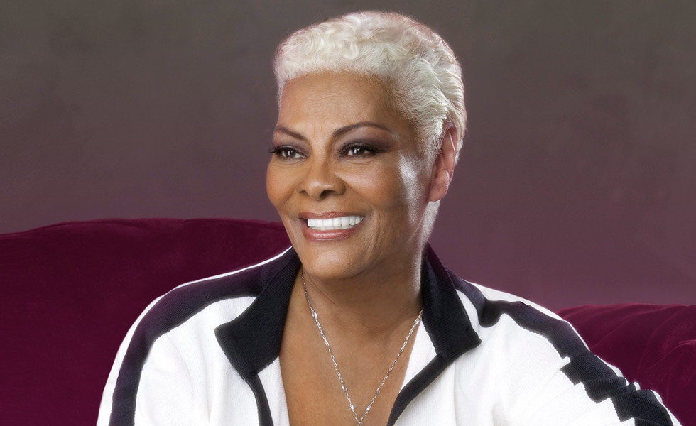 Dionne Warwick then and now