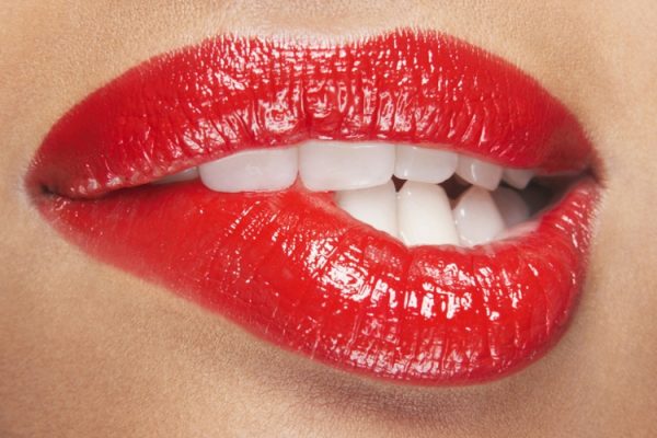 red lips